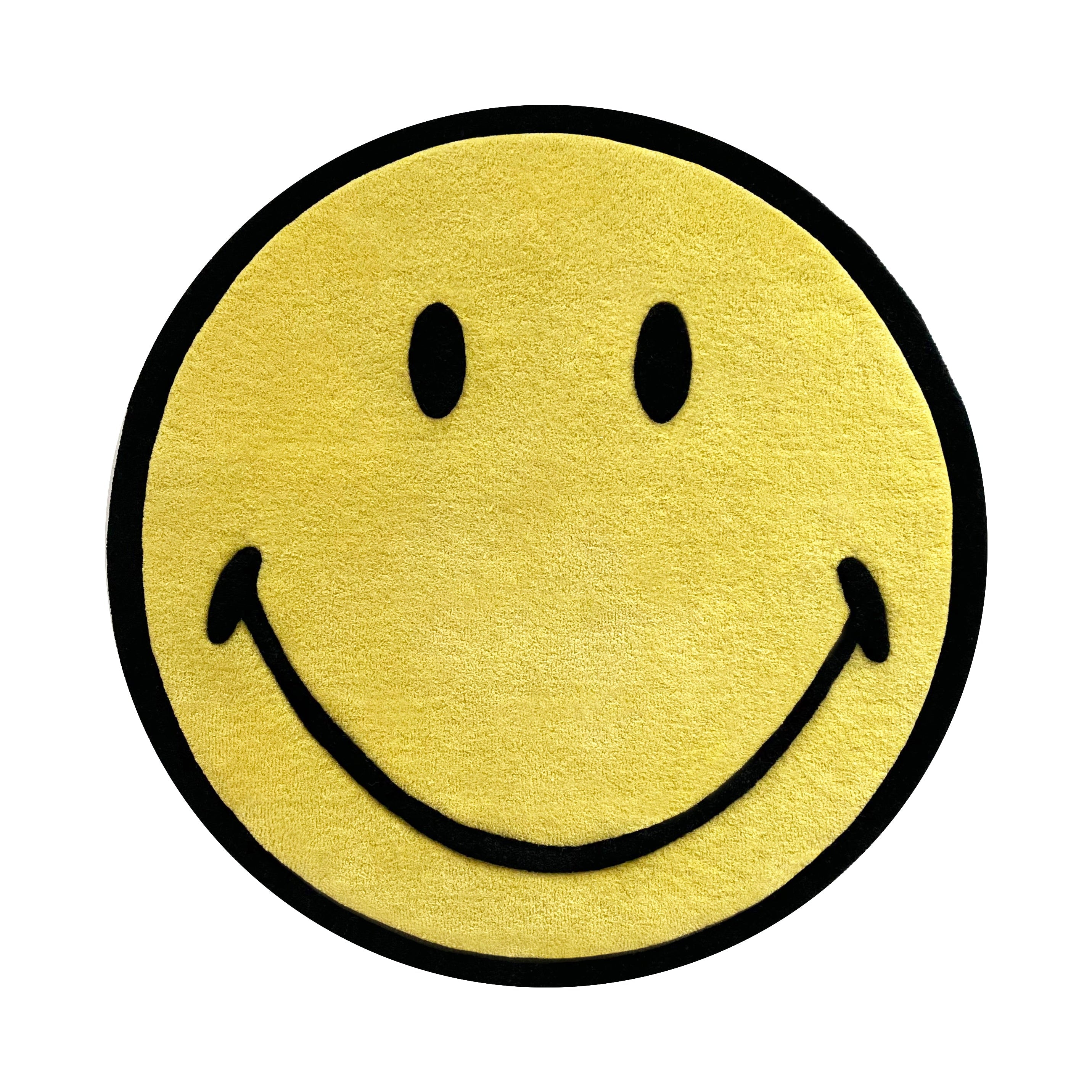 MAISON DEUX SMILEY RUG YELLOW