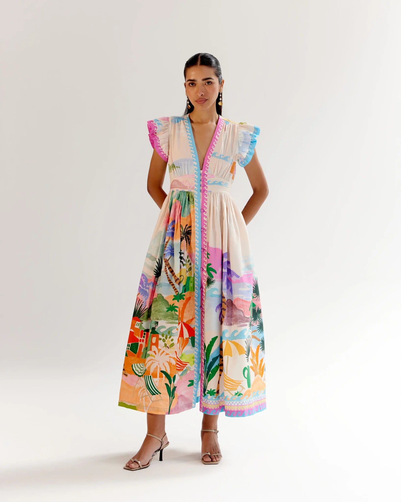 Estella Maxi-By the Sea Long Dress