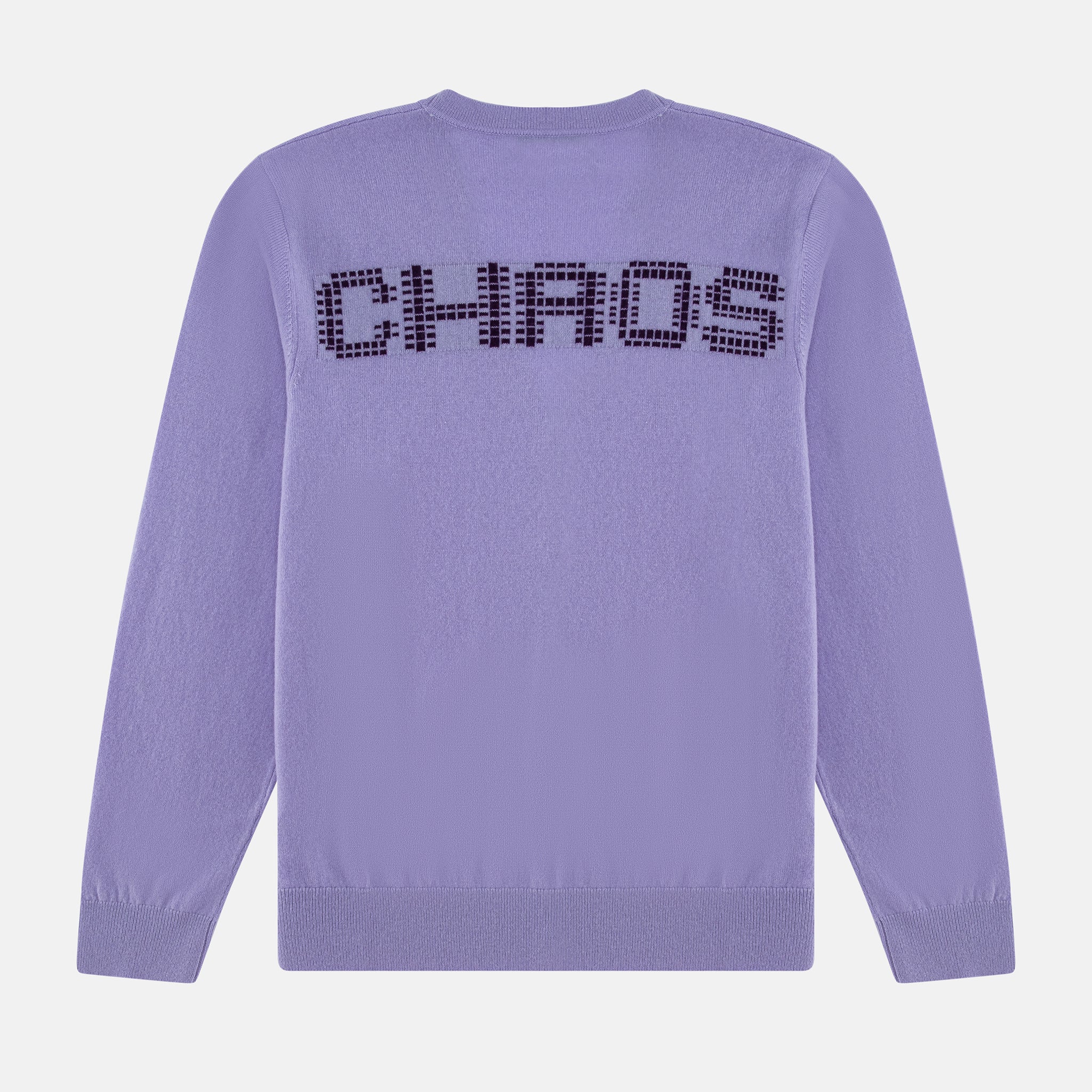 UNISEX CHAOS JAQUARD CARDIGAN LILAC
