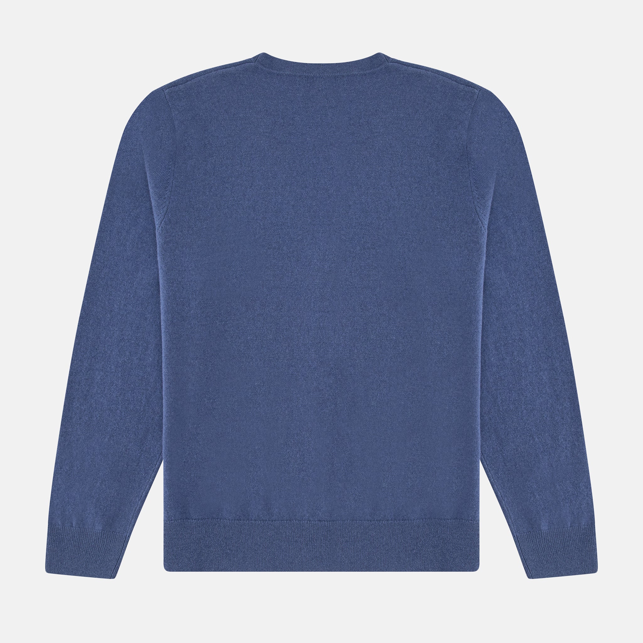UNISEX MINI CROWN CARDIGAN, DENIM BLUE