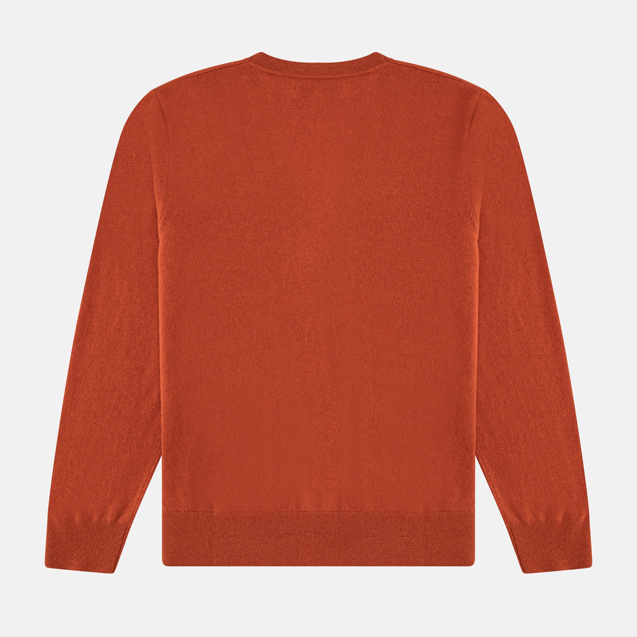 UNISEX "CHAOS IS ORDER" EMBROIDERED CARDIGAN, ORANGE