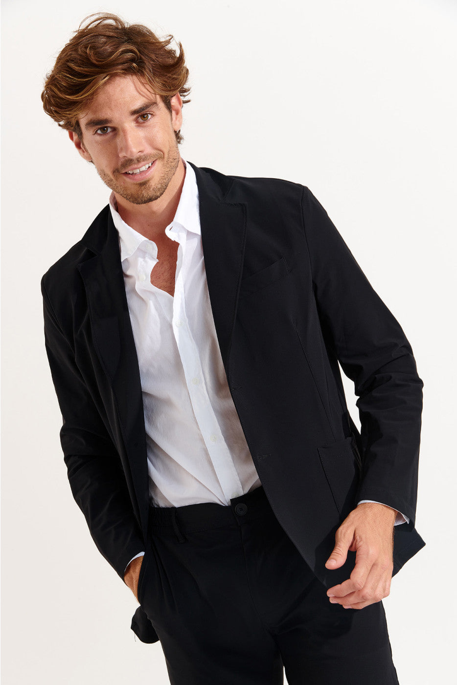 NIKO LESCADA BLAZER BLACK