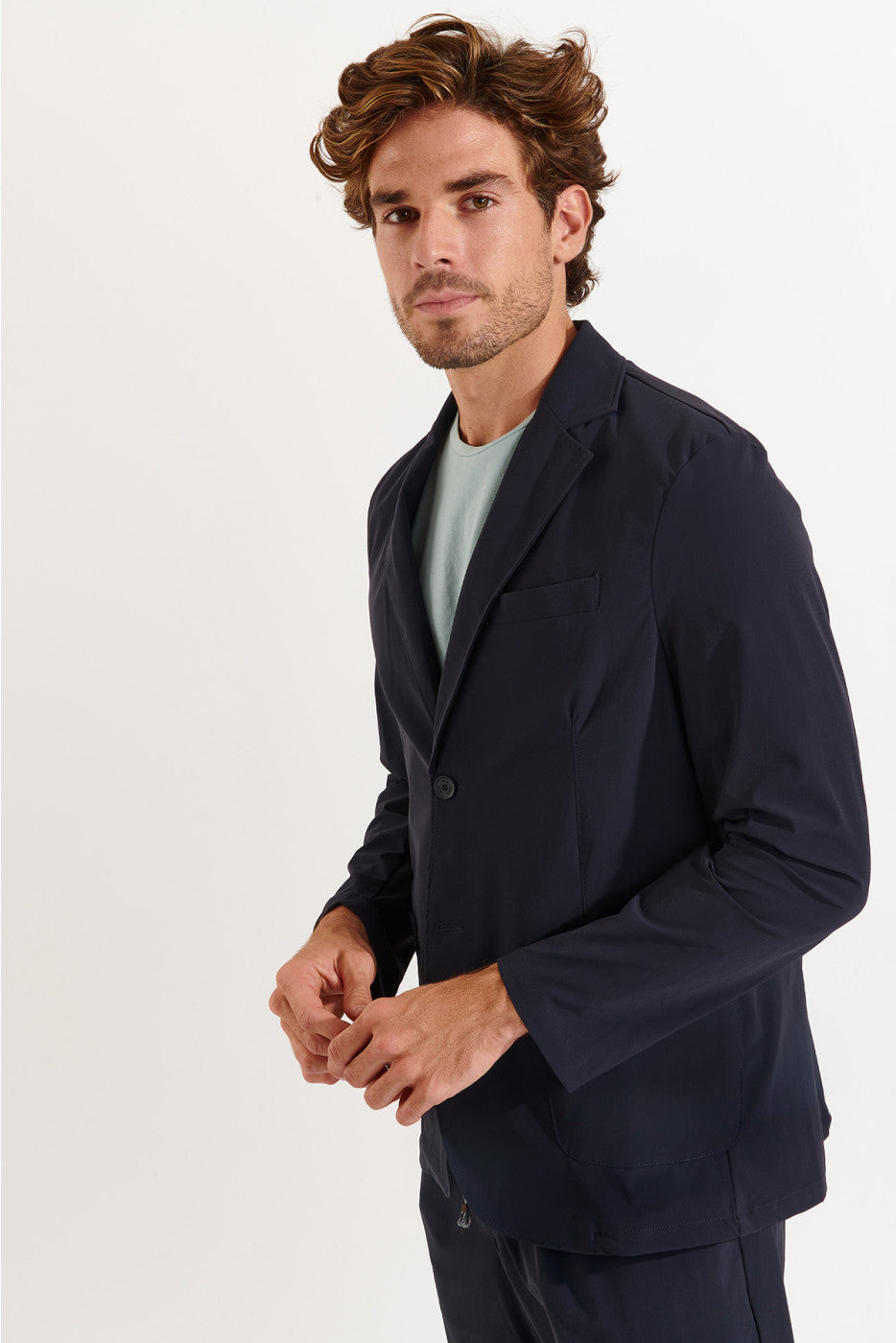 NIKO LESCADA BLAZER NAVY