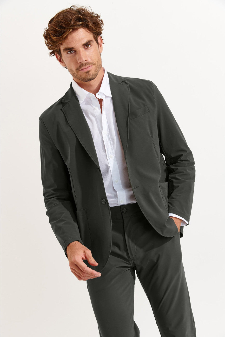 NIKO LESCADA BLAZER FOREST GREEN