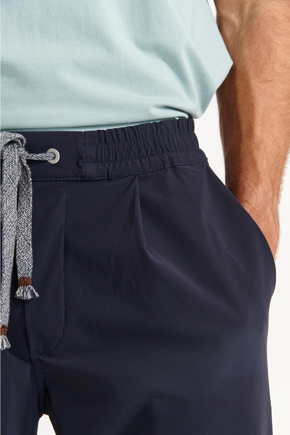 PAOLO LESCADA PANTS NAVY