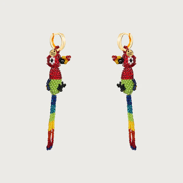 AMORI MORI PARROT EARRINGS