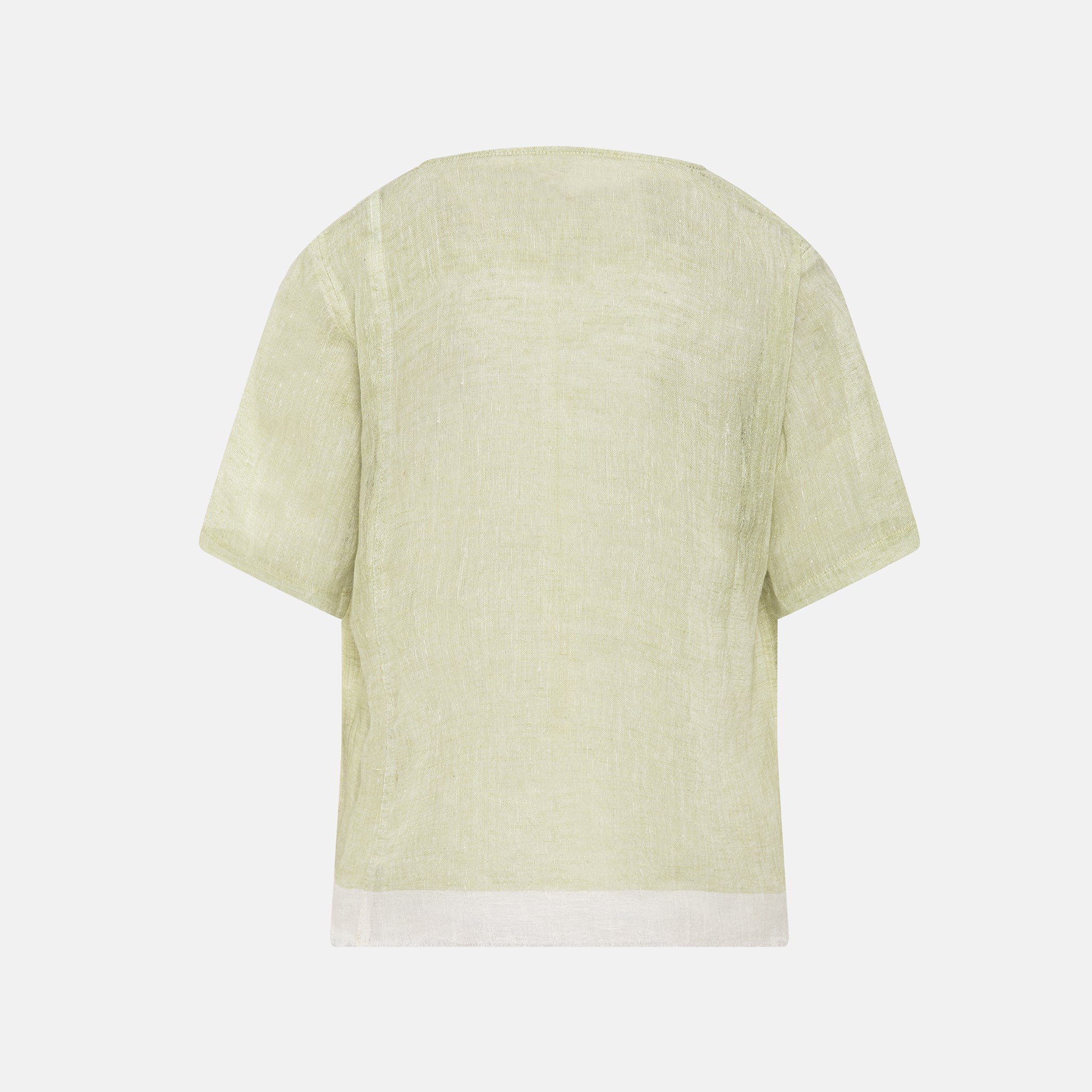 ALICE LINEN SHORT SLEEVE TOP