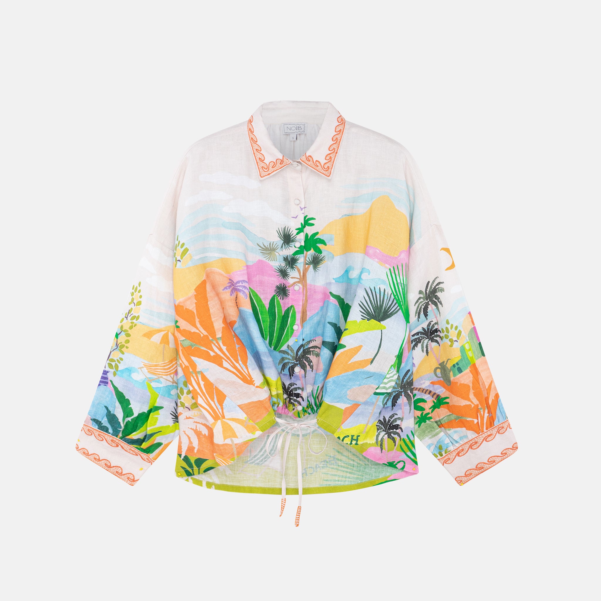 Fleur Shirt-By the Sea