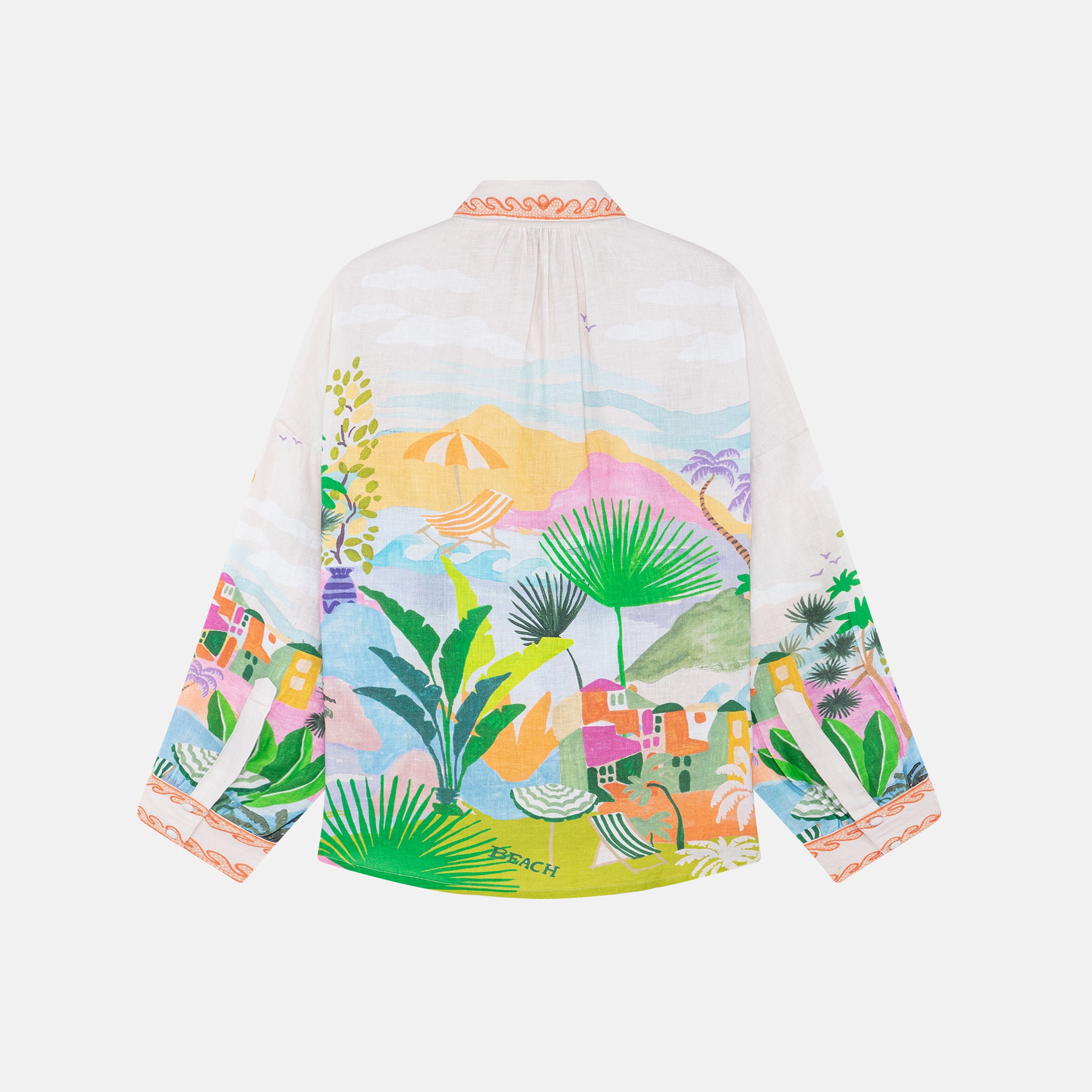 Fleur Shirt-By the Sea