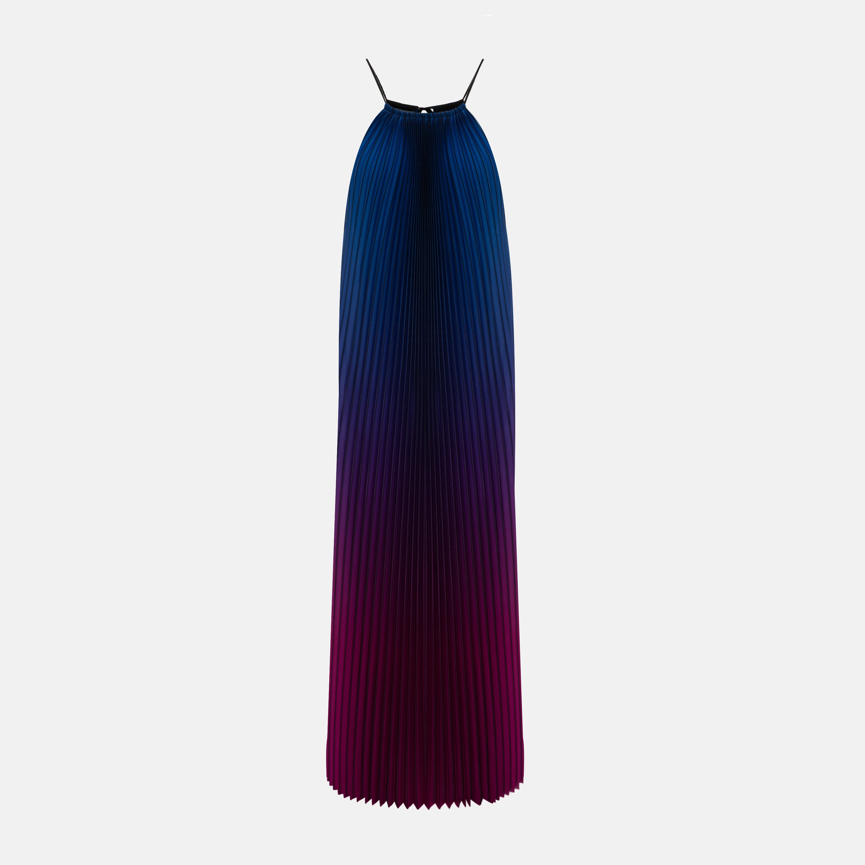 SAMA PLEATED LONG DRESS