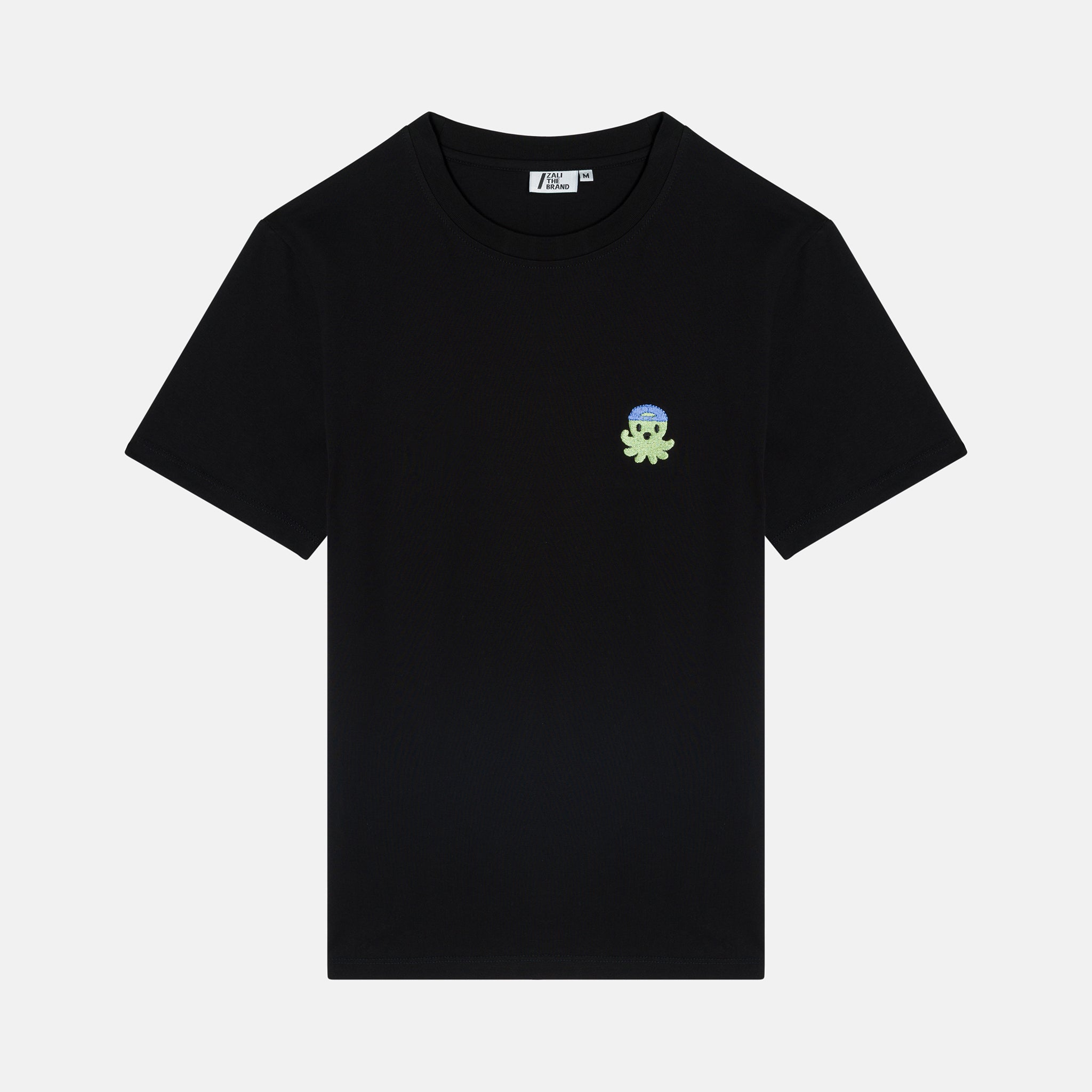 OCTOPUS BLACK T-SHIRT
