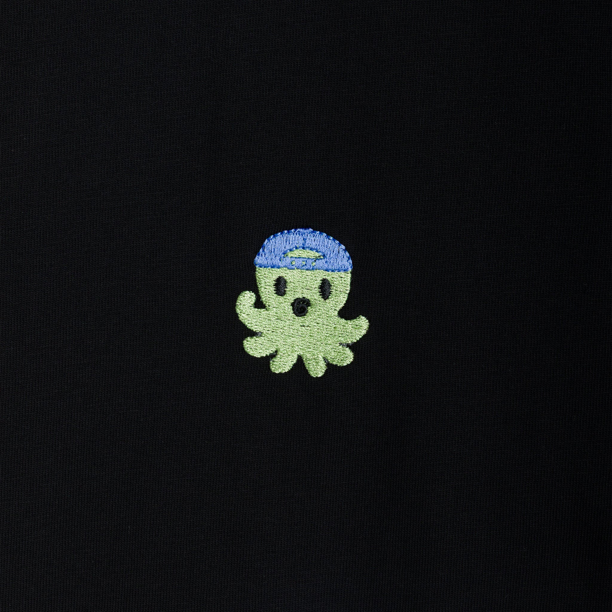 OCTOPUS BLACK T-SHIRT