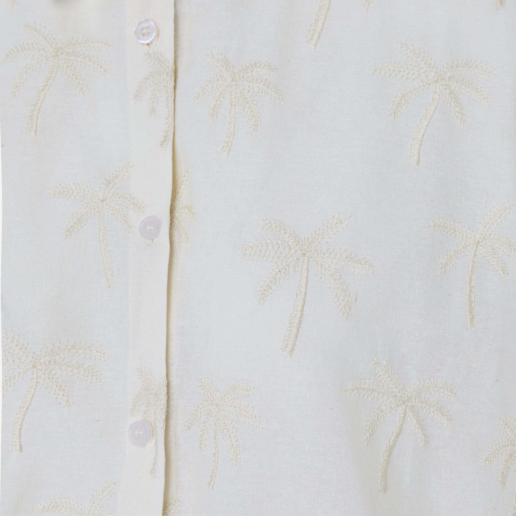 PALMS EMBROIDERY SHIRT