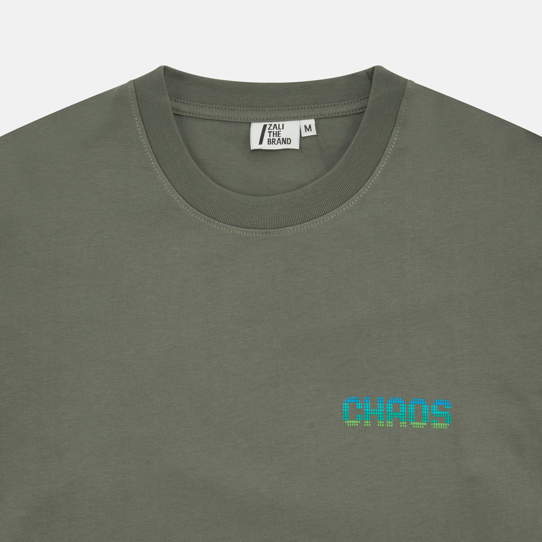 UNISEX MINI CHAOS T-SHIRT KHAKI