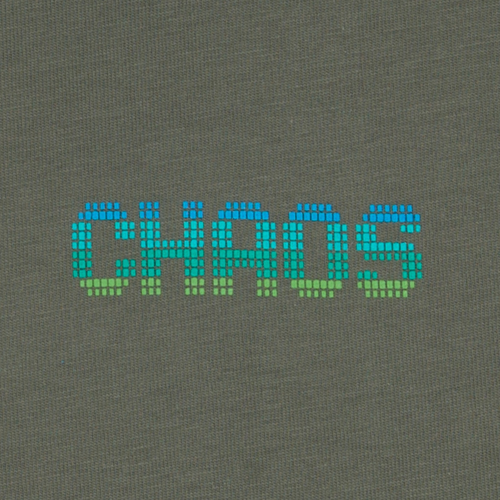 UNISEX MINI CHAOS T-SHIRT KHAKI
