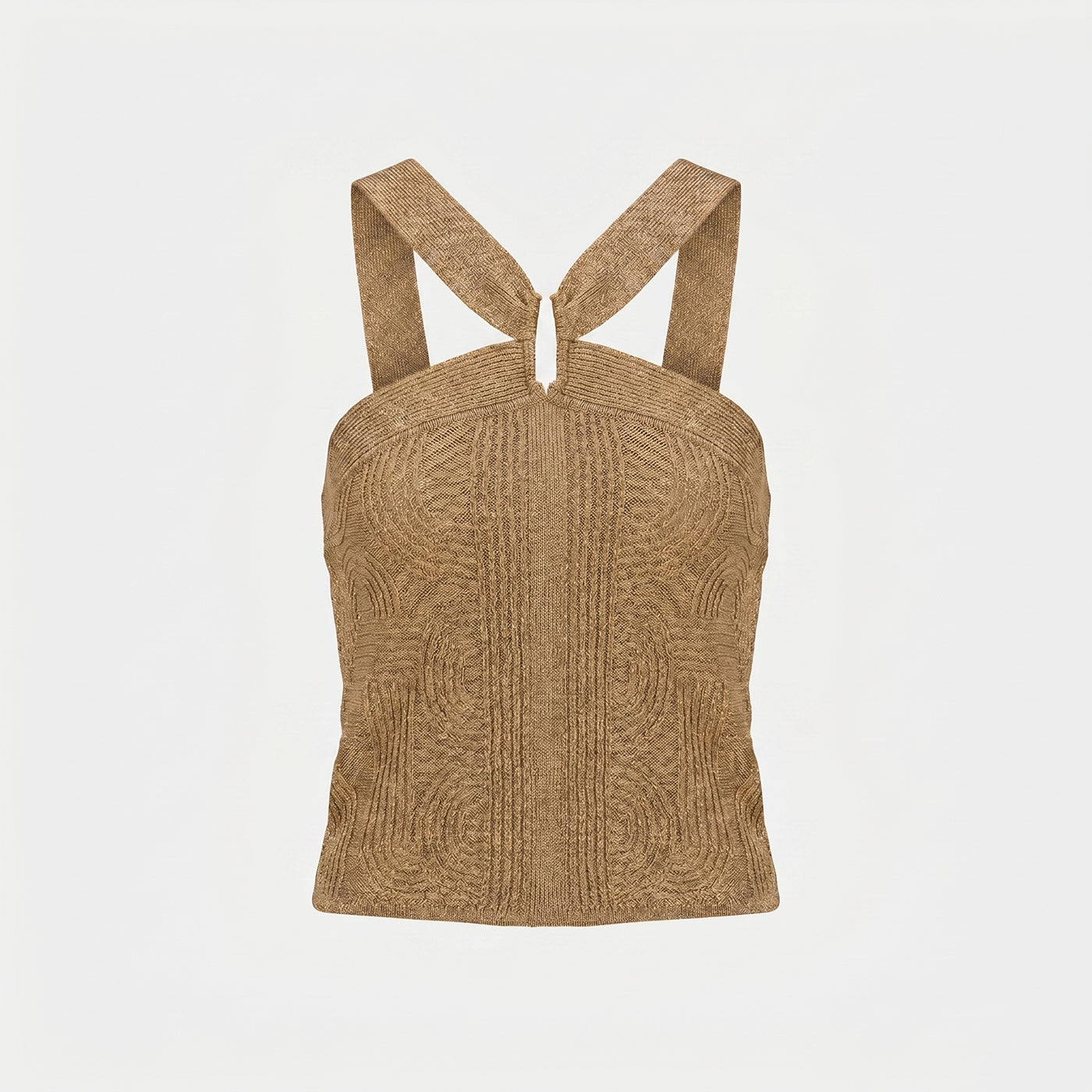 ELYA GOLD AND BRONZE TOP