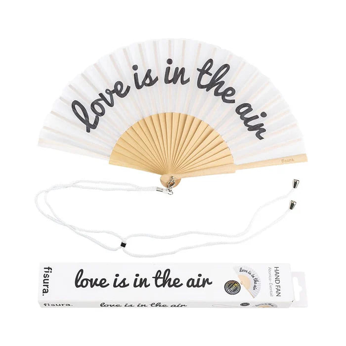 "love is in the air" HAND FAN