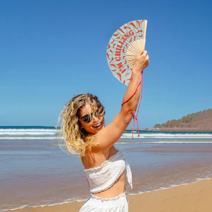 "I'M CHILLING" HAND FAN