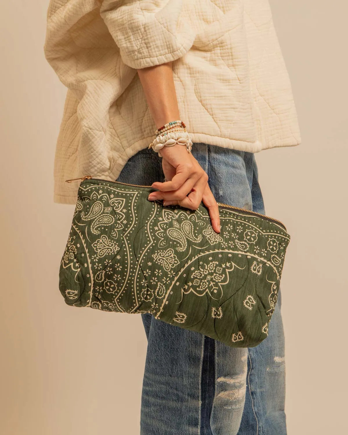 ORLANDO2 POUCH KHAKI