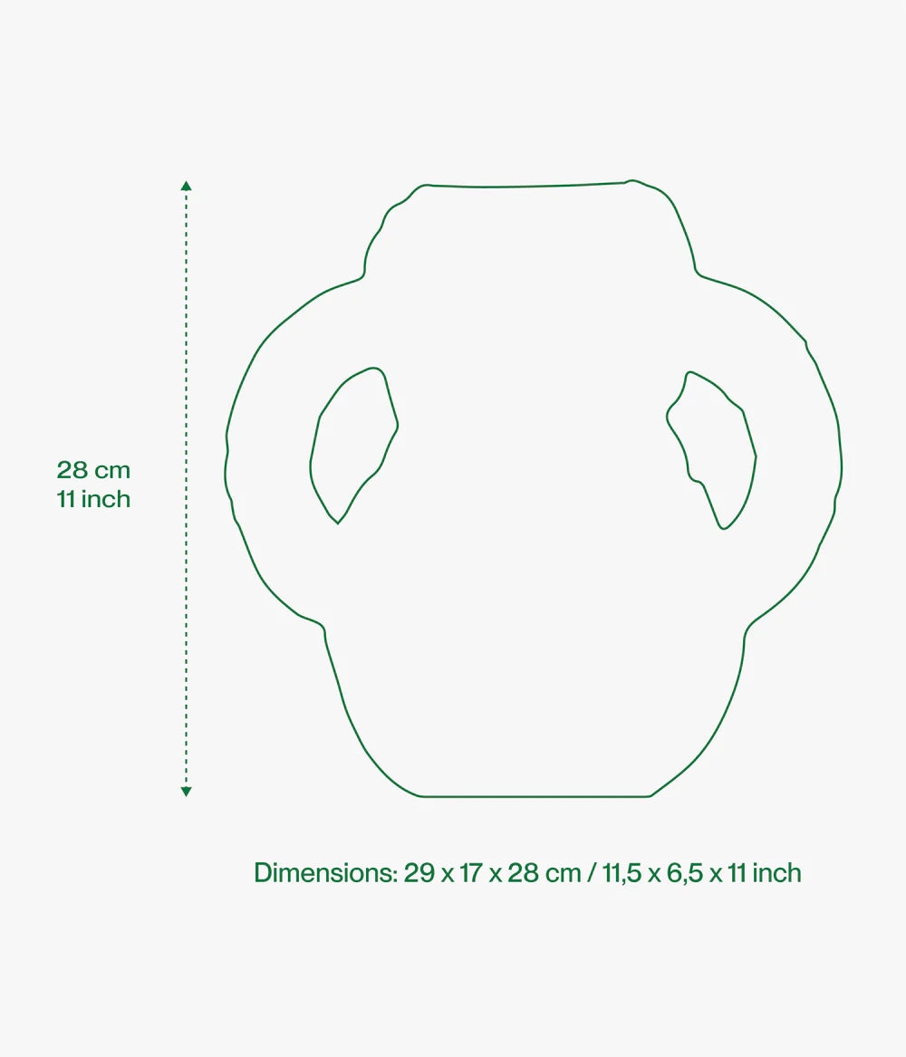 VASE OSCAR - INDIGO GLOSS