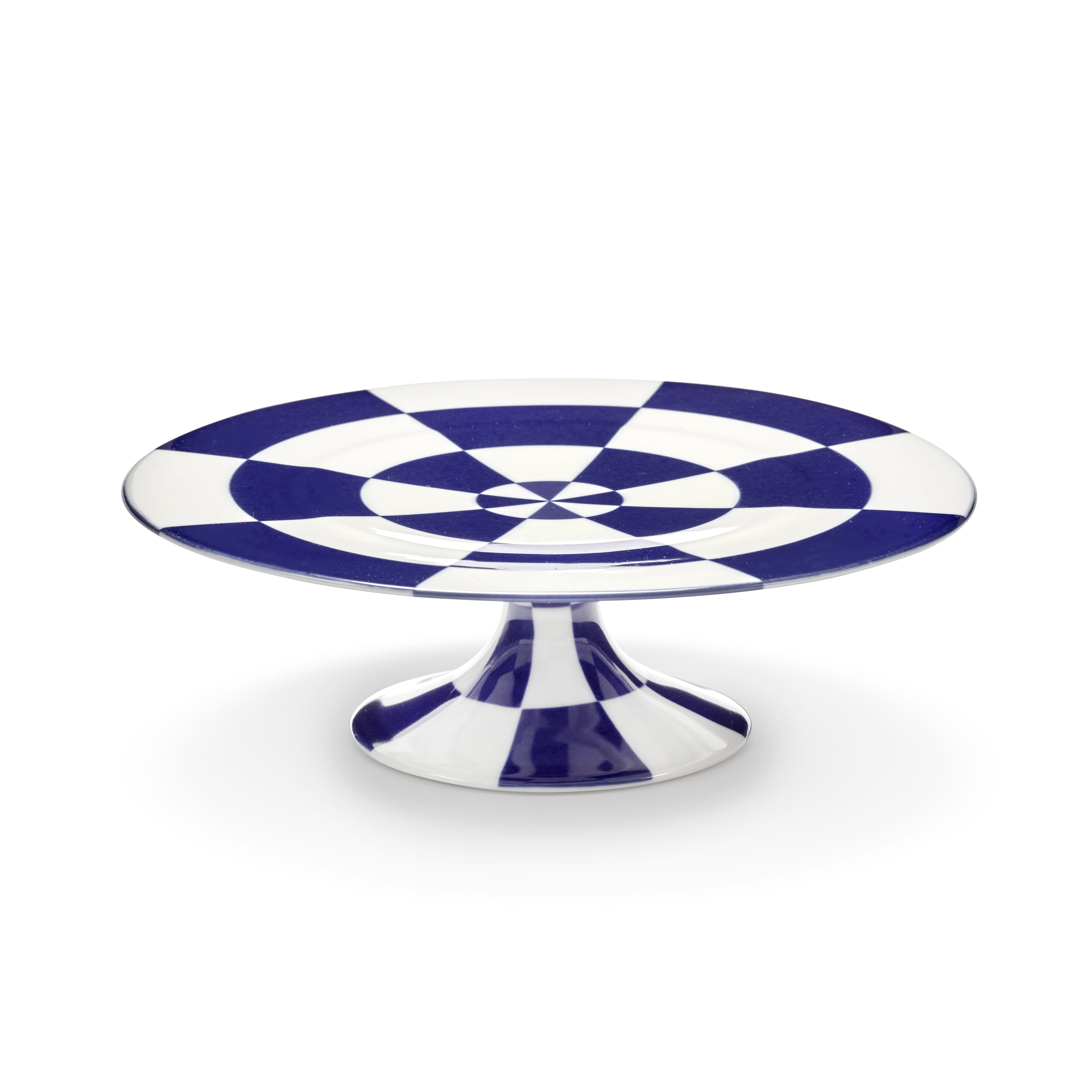 CAKE STAND BLUE WHITE FÊTE DES BÊTES