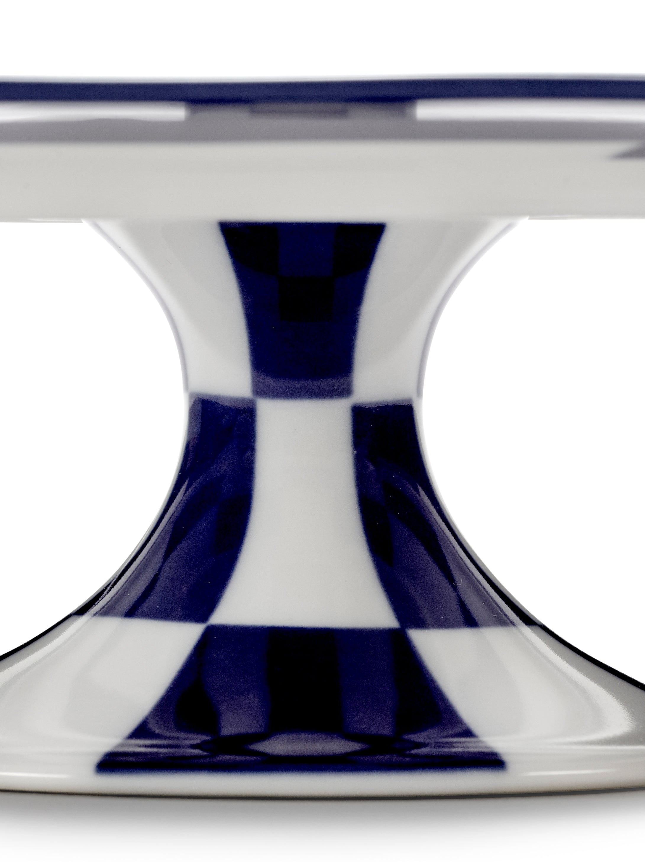 CAKE STAND BLUE WHITE FÊTE DES BÊTES