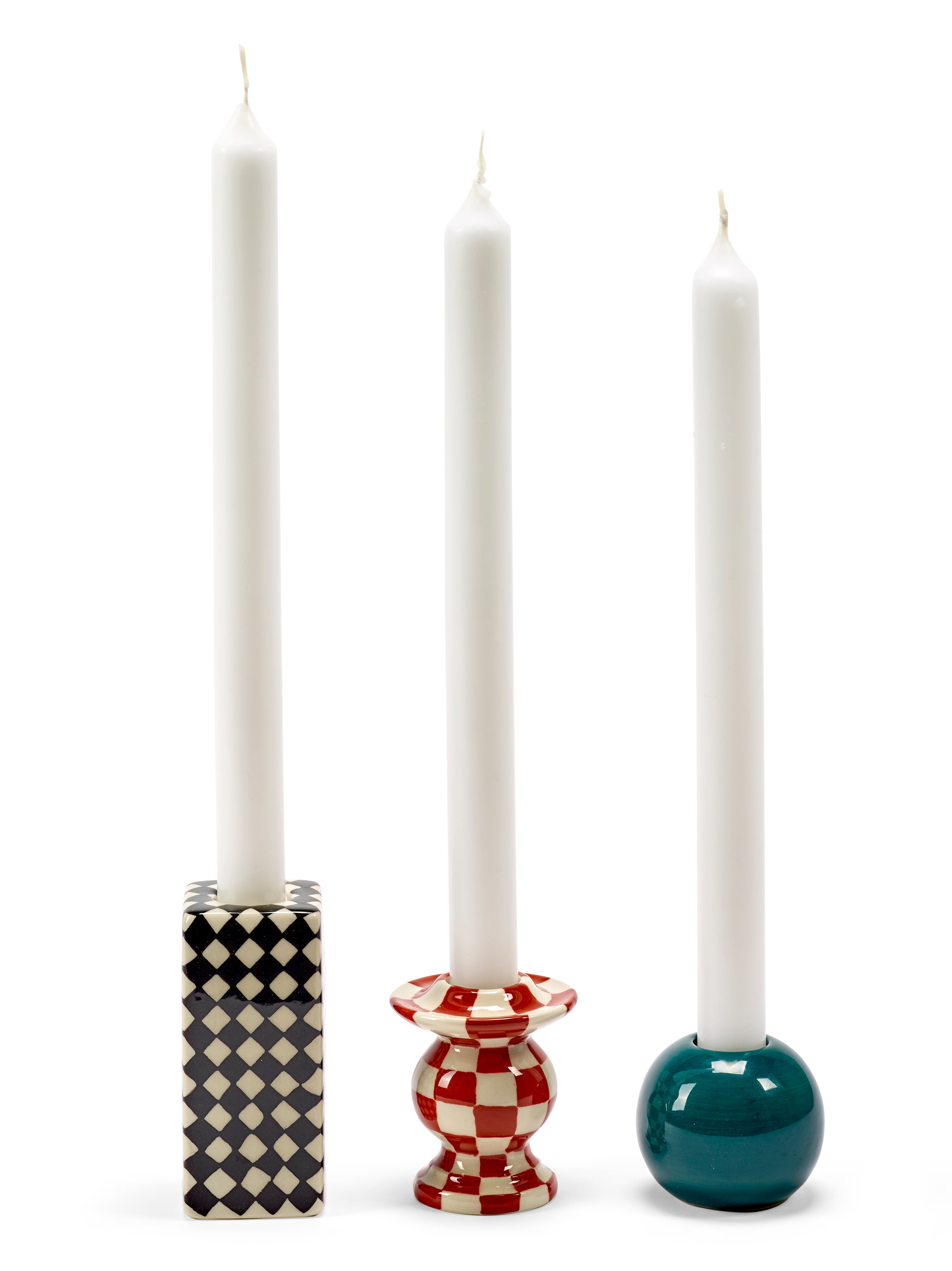 CANDLE HOLDER SET/3