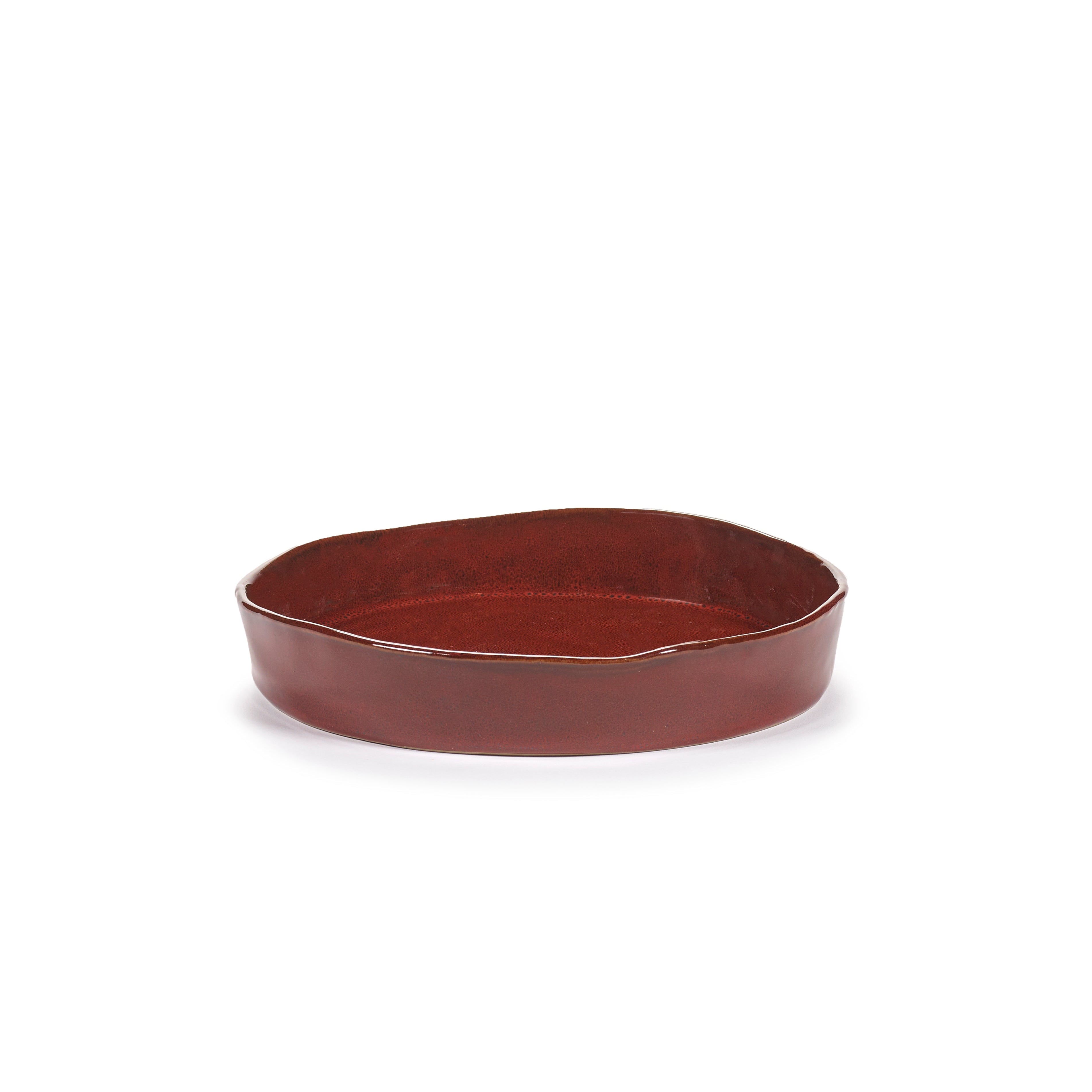 DEEP PLATE M VENETIAN RED LA MÈRE