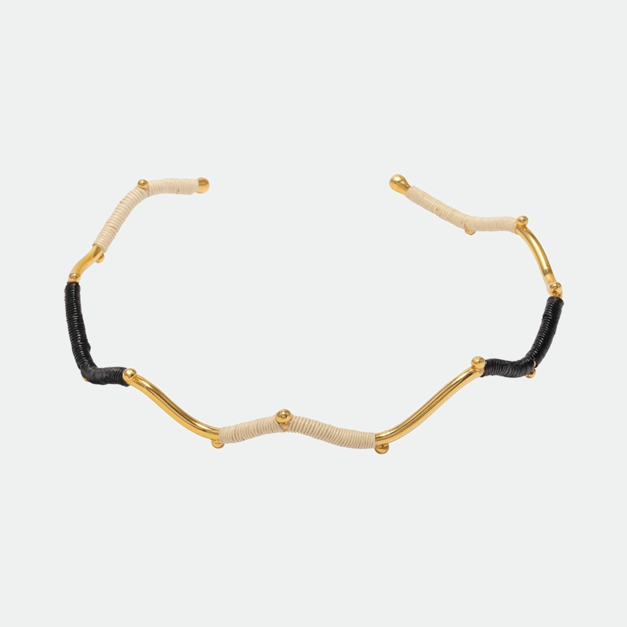 BONELIA CHOKER BLACK & WHITE
