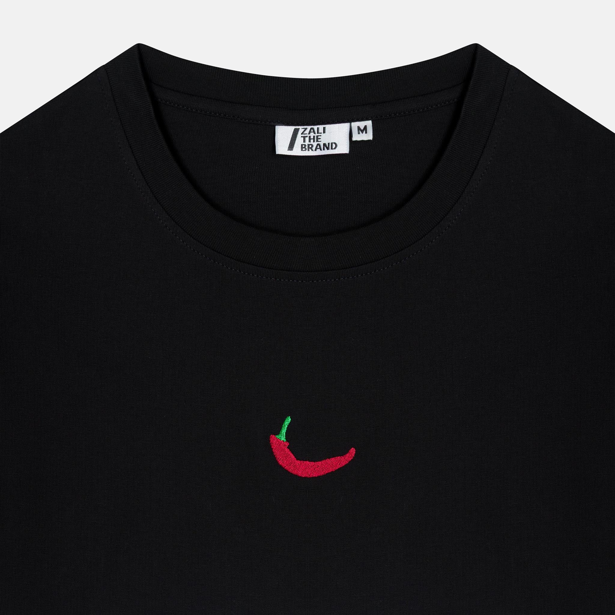 HOT CHILI T-SHIRT BLACK
