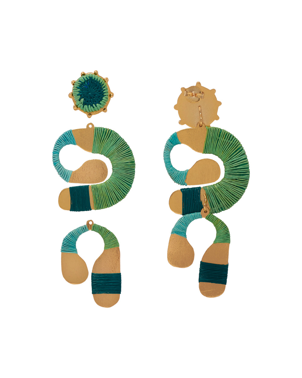 EOS EARRINGS GREEN