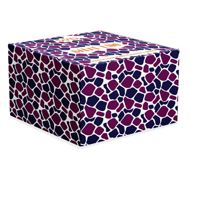 GLASS SPLASHBACK BURGUNDY & NAVY