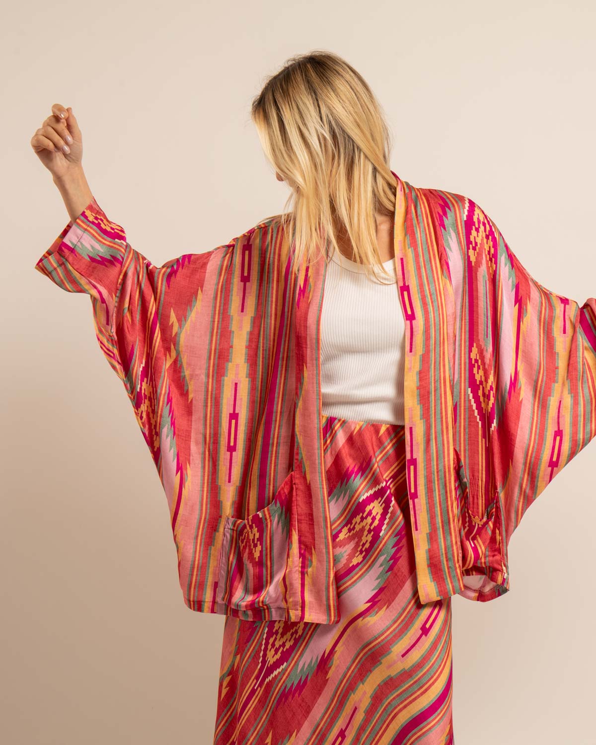 CHICAGO9 KIMONO KODA ROSE