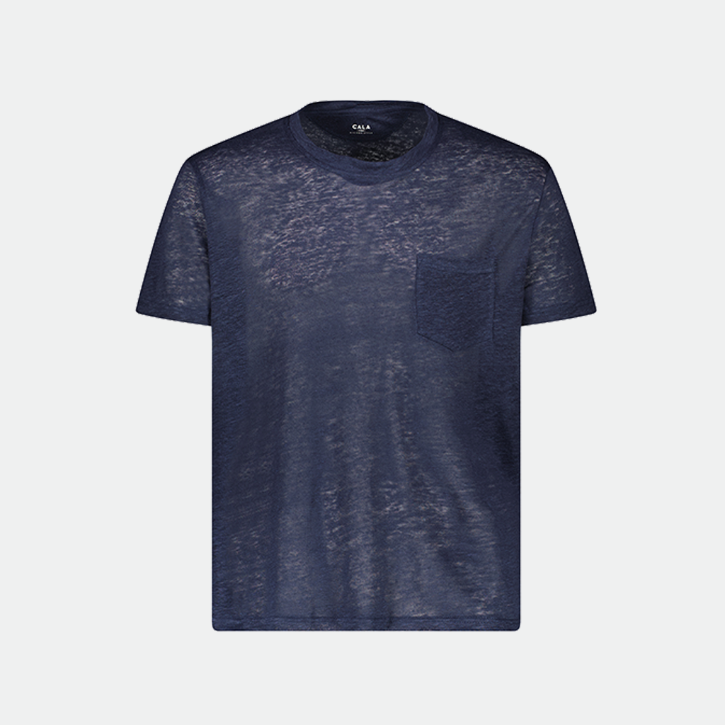CYRIL LIN T-SHIRT NAVY