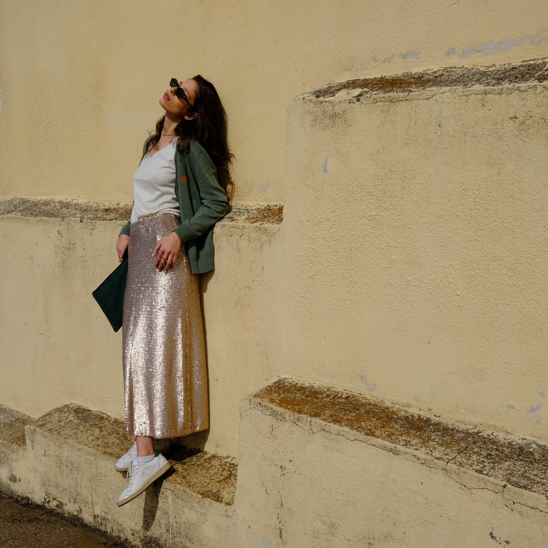 FAY SKIRT CHAMPAGNE
