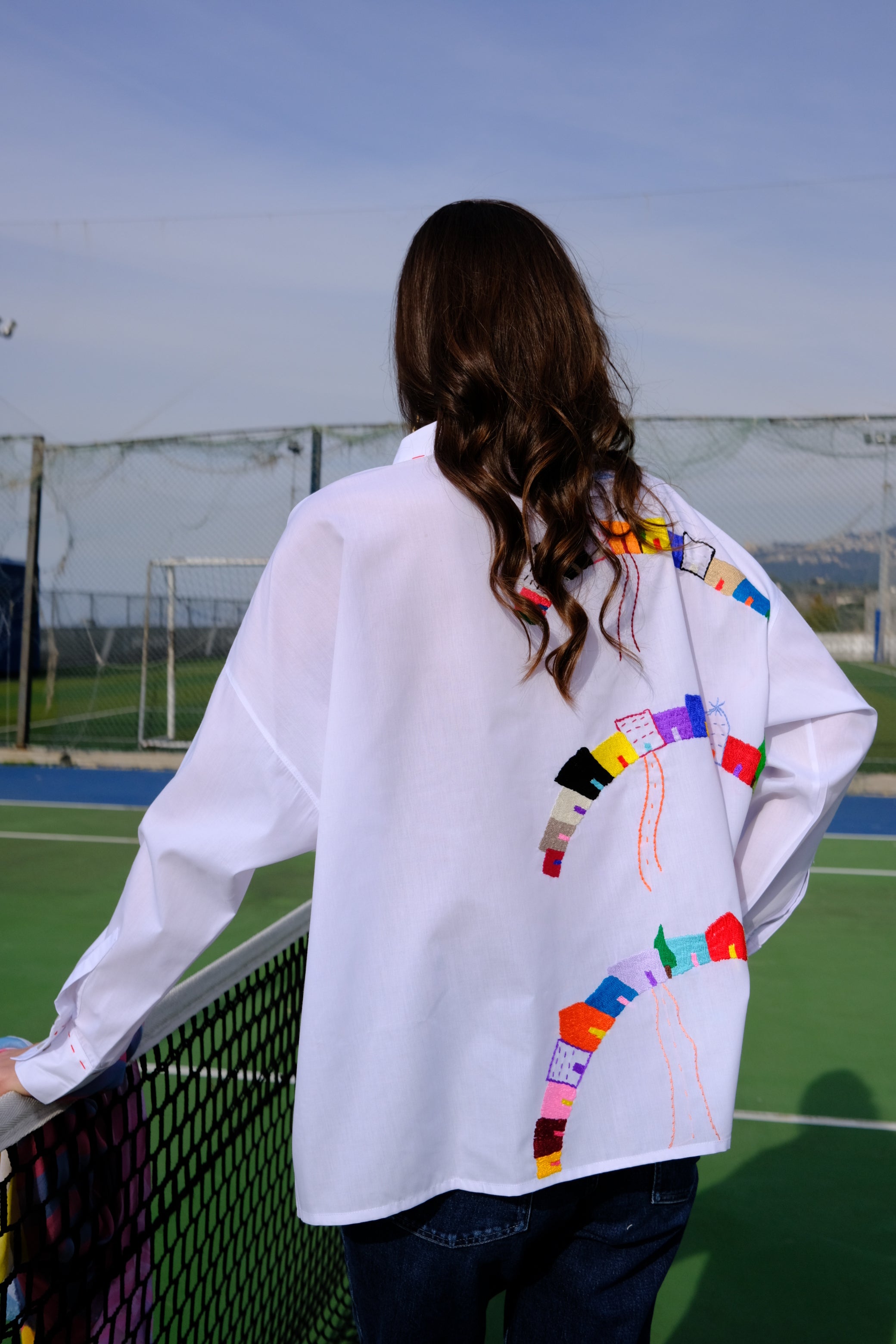 NANOU RAY SHIRT WHITE