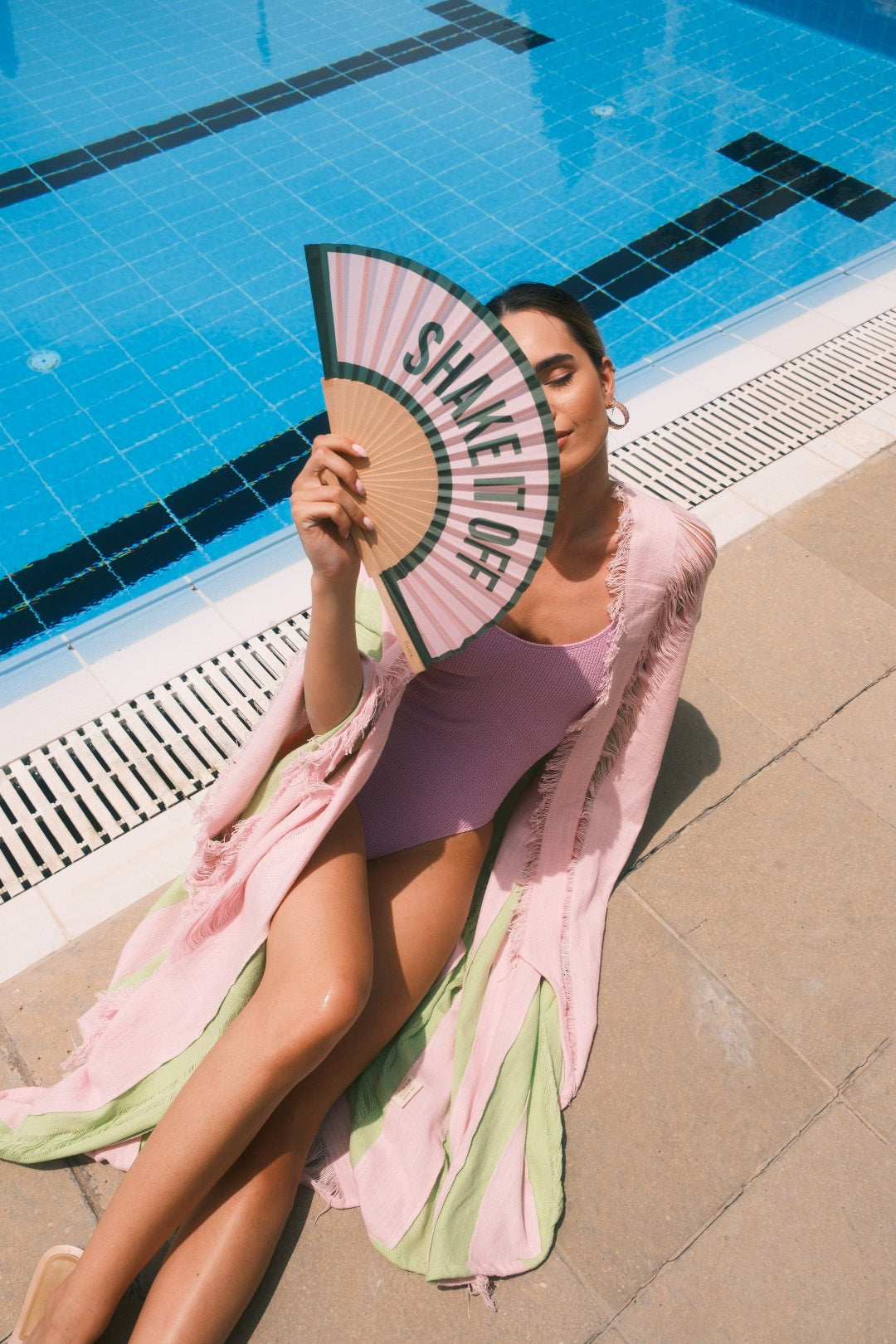 SAGE PINK KIMONO