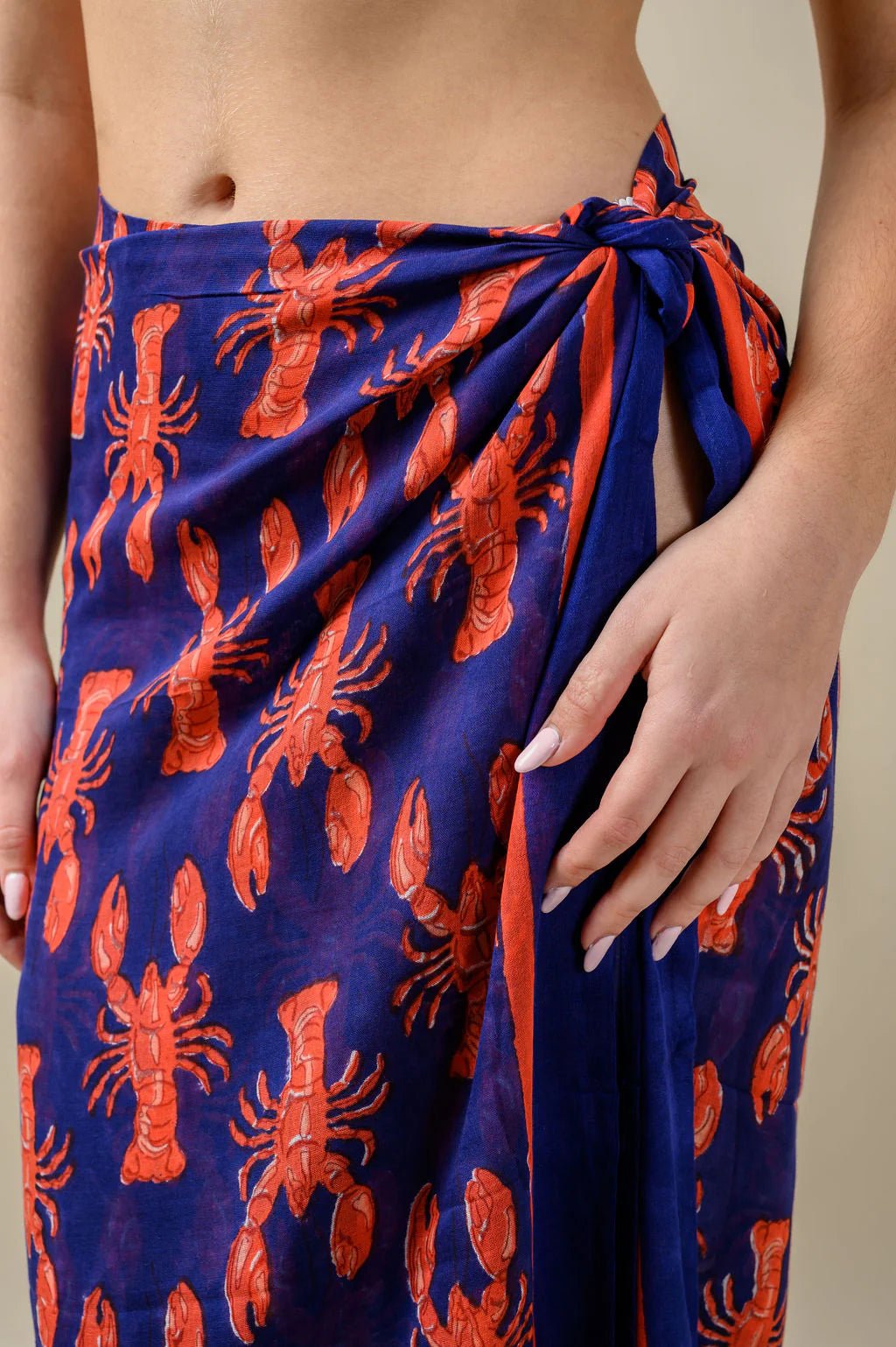 LOBSTER COTTON PAREO