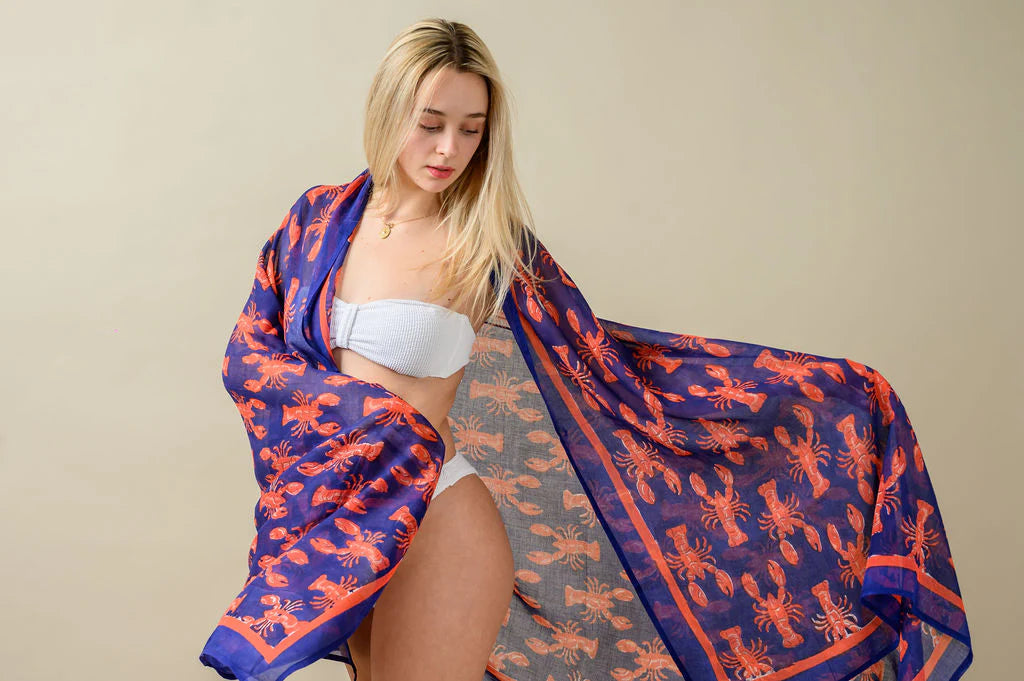 LOBSTER COTTON PAREO