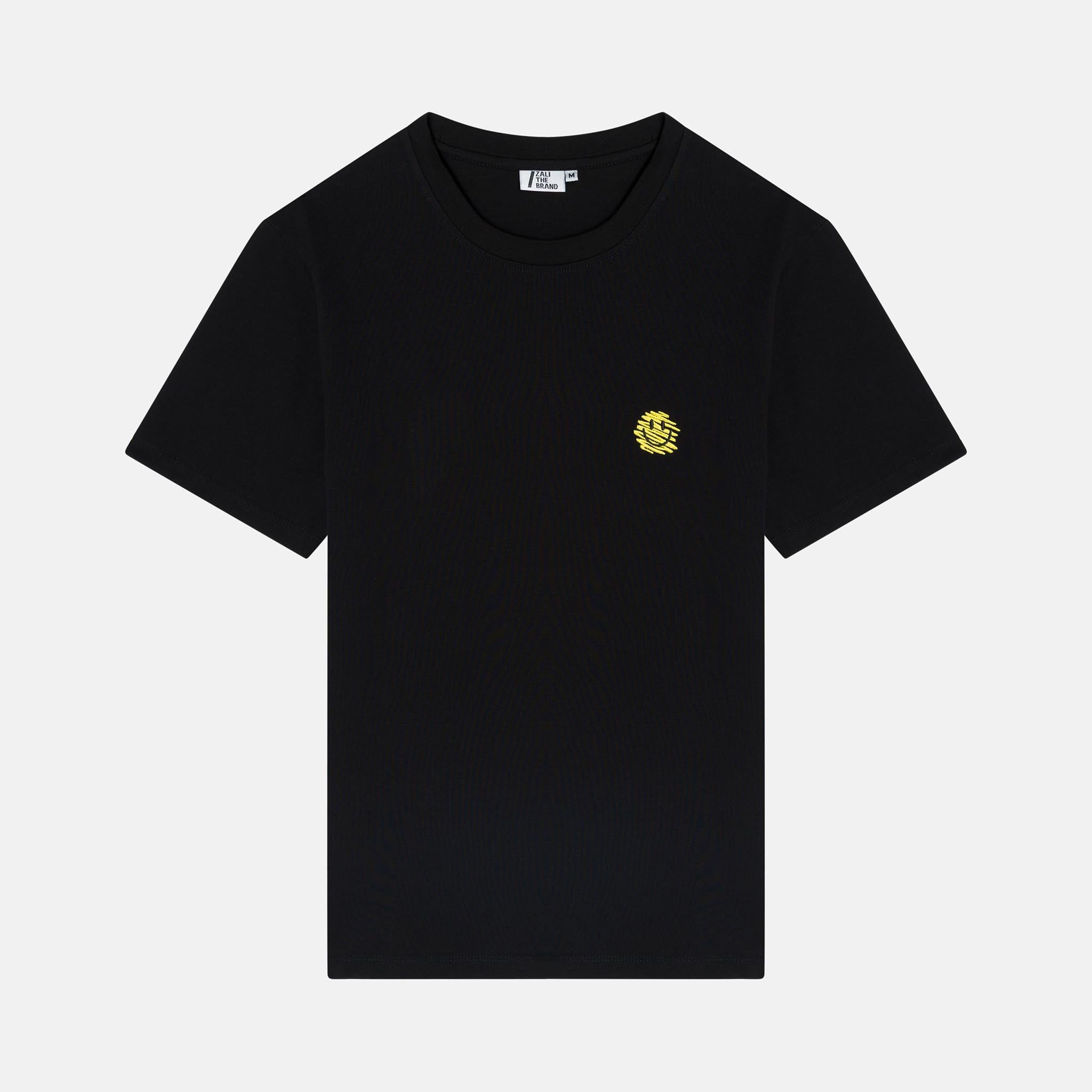 SMILEY BLACK T-SHIRT