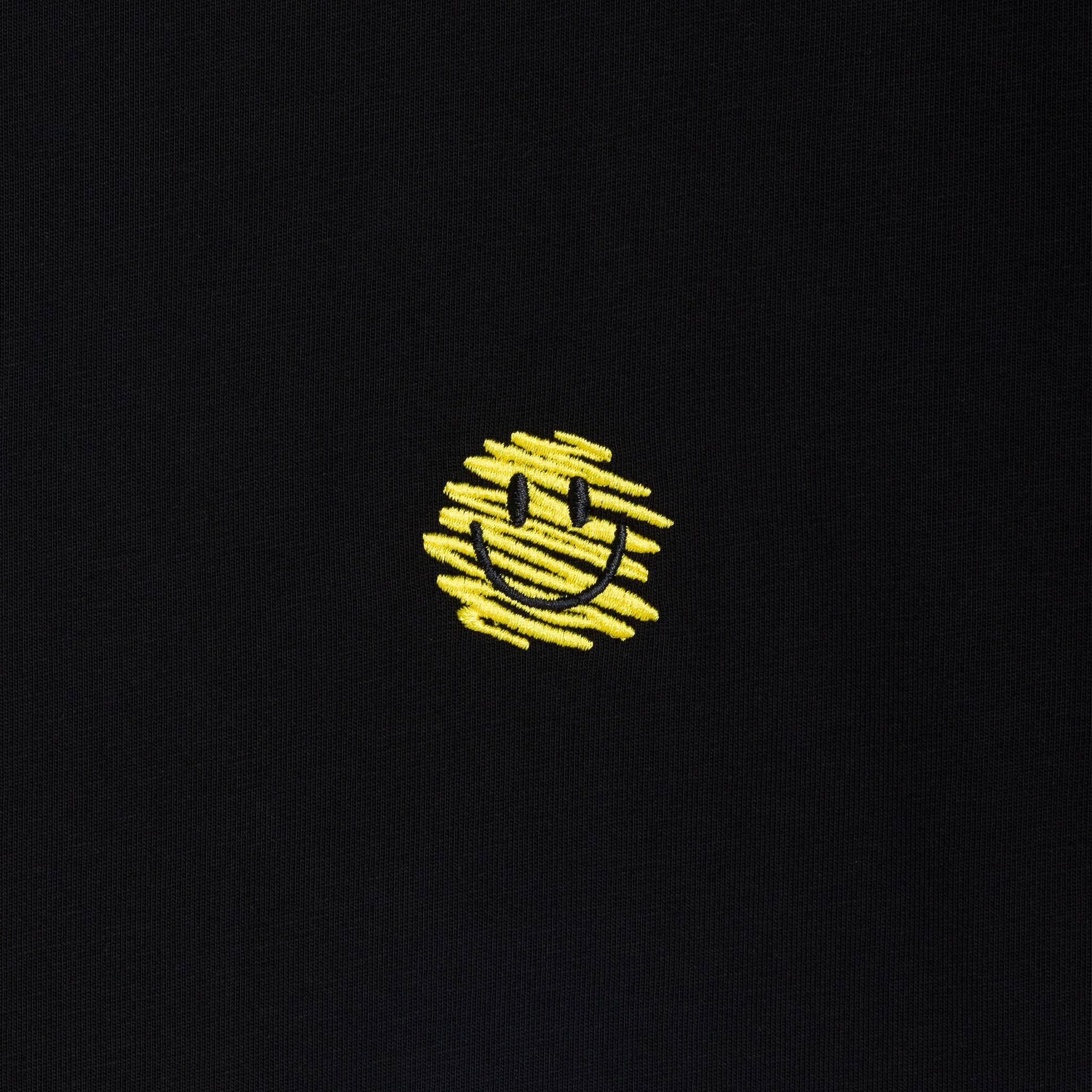SMILEY BLACK T-SHIRT