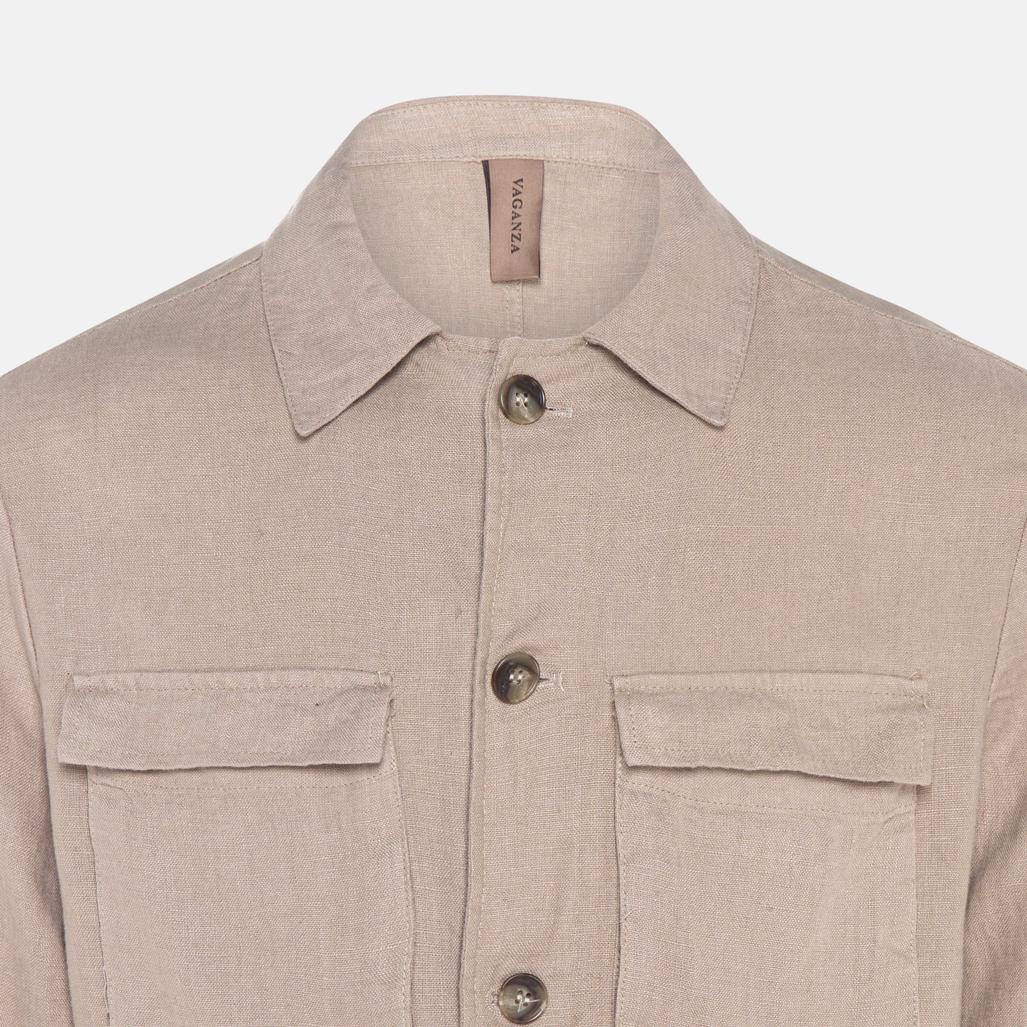 LINEN JACKET BEIGE