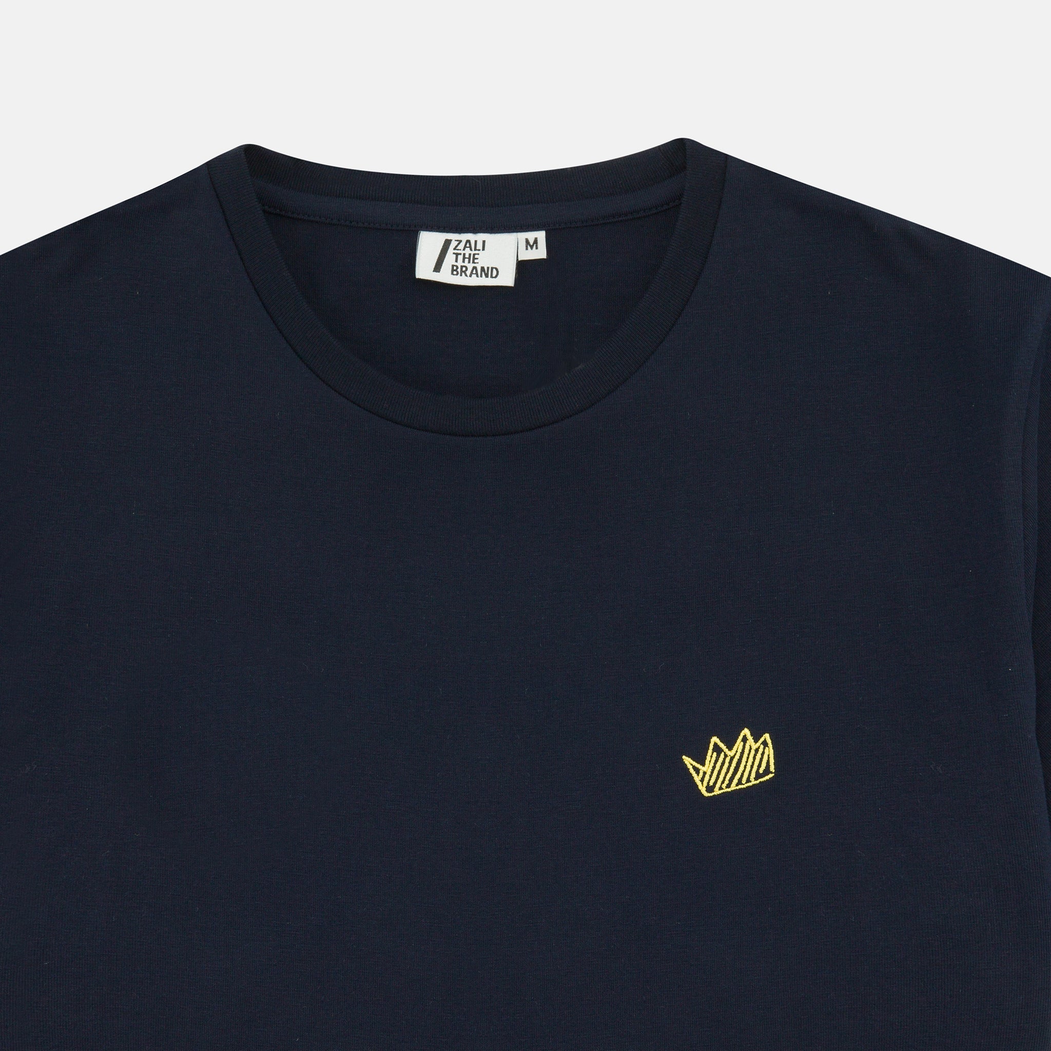 UNISEX MINI CROWN T-SHIRT NAVY