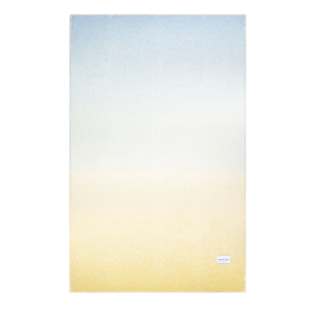MAISON DEUX GRADIENT BLANKET SUNRISE