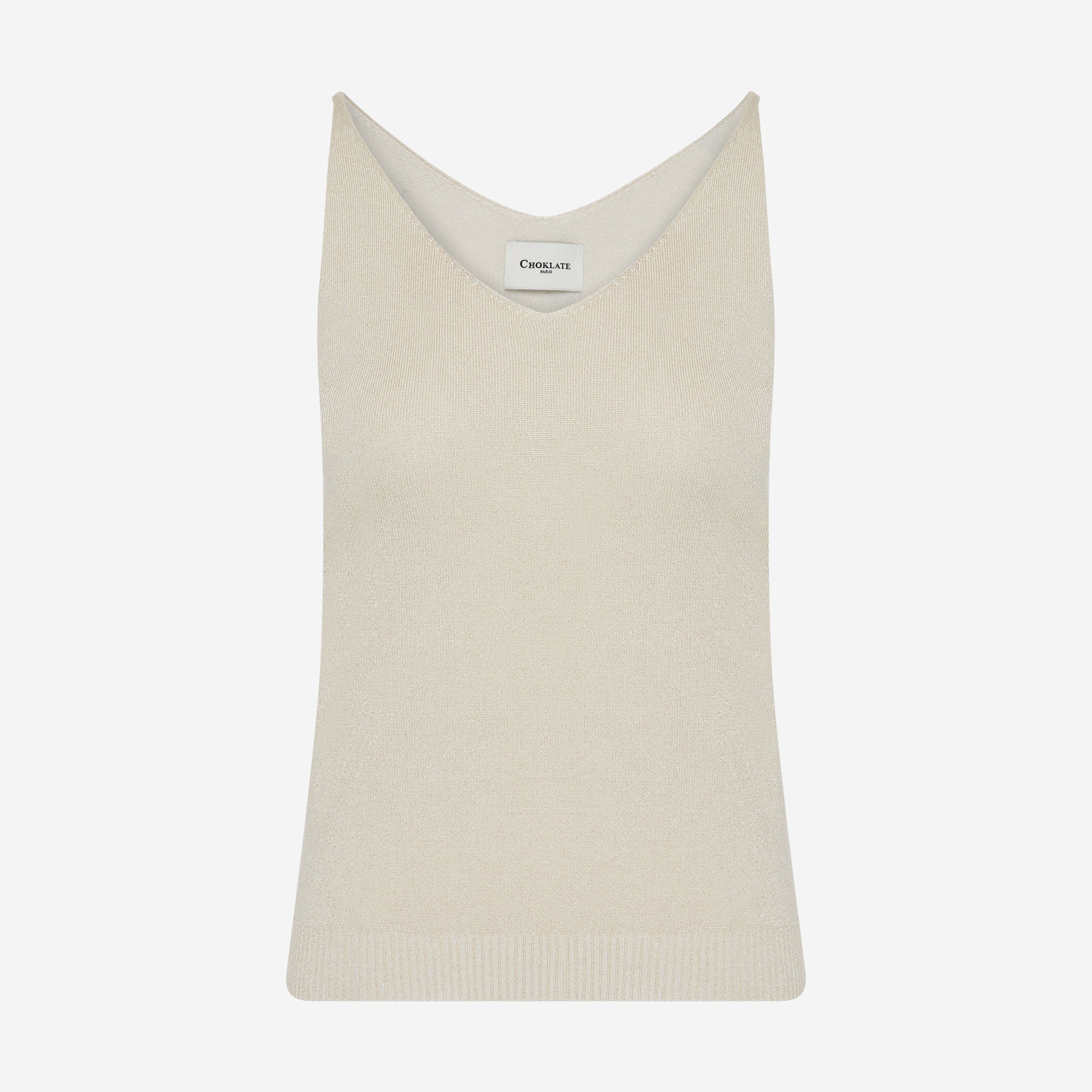 SARA TOP METALLIC GOLD