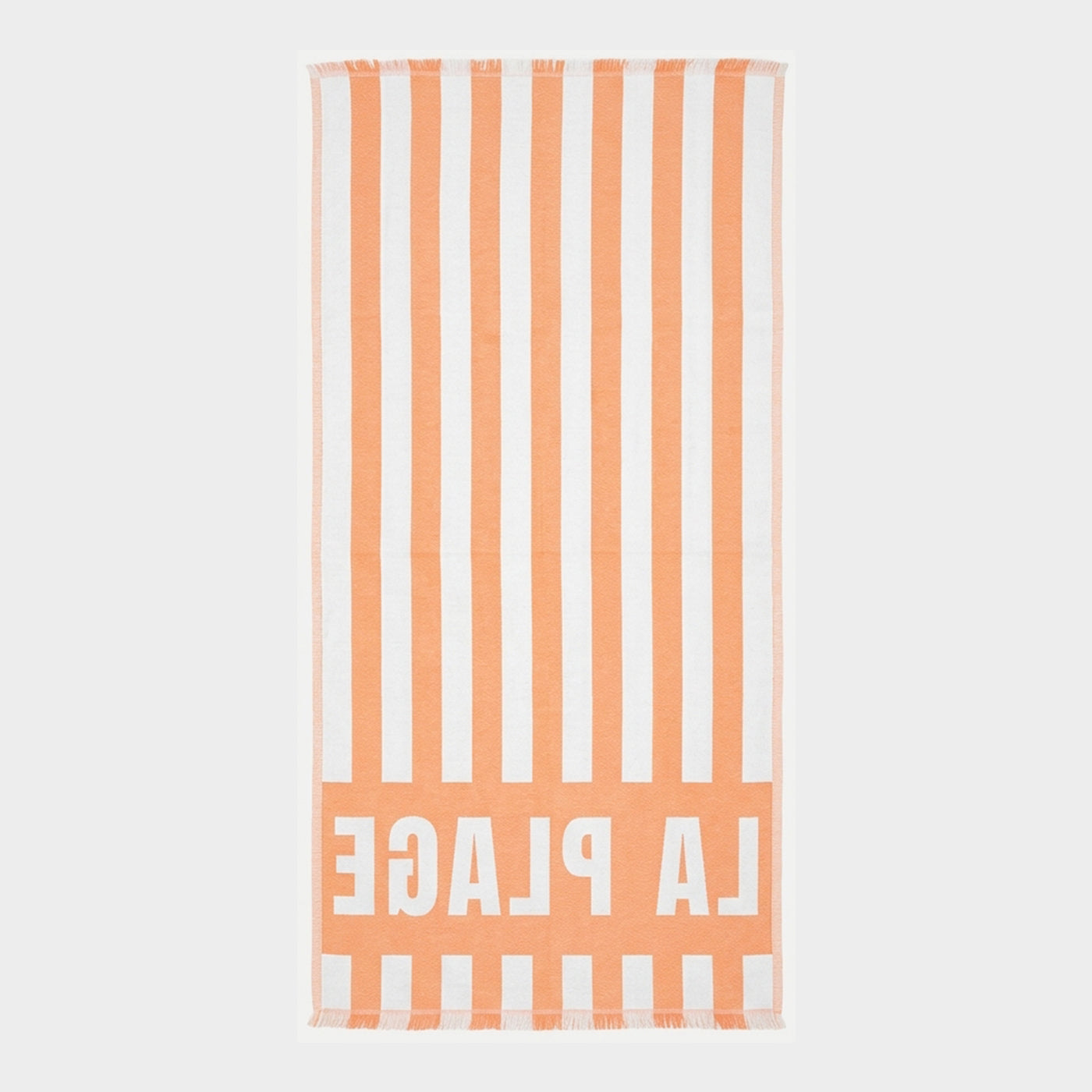 LA PLAGE BEACH TOWEL ORANGE