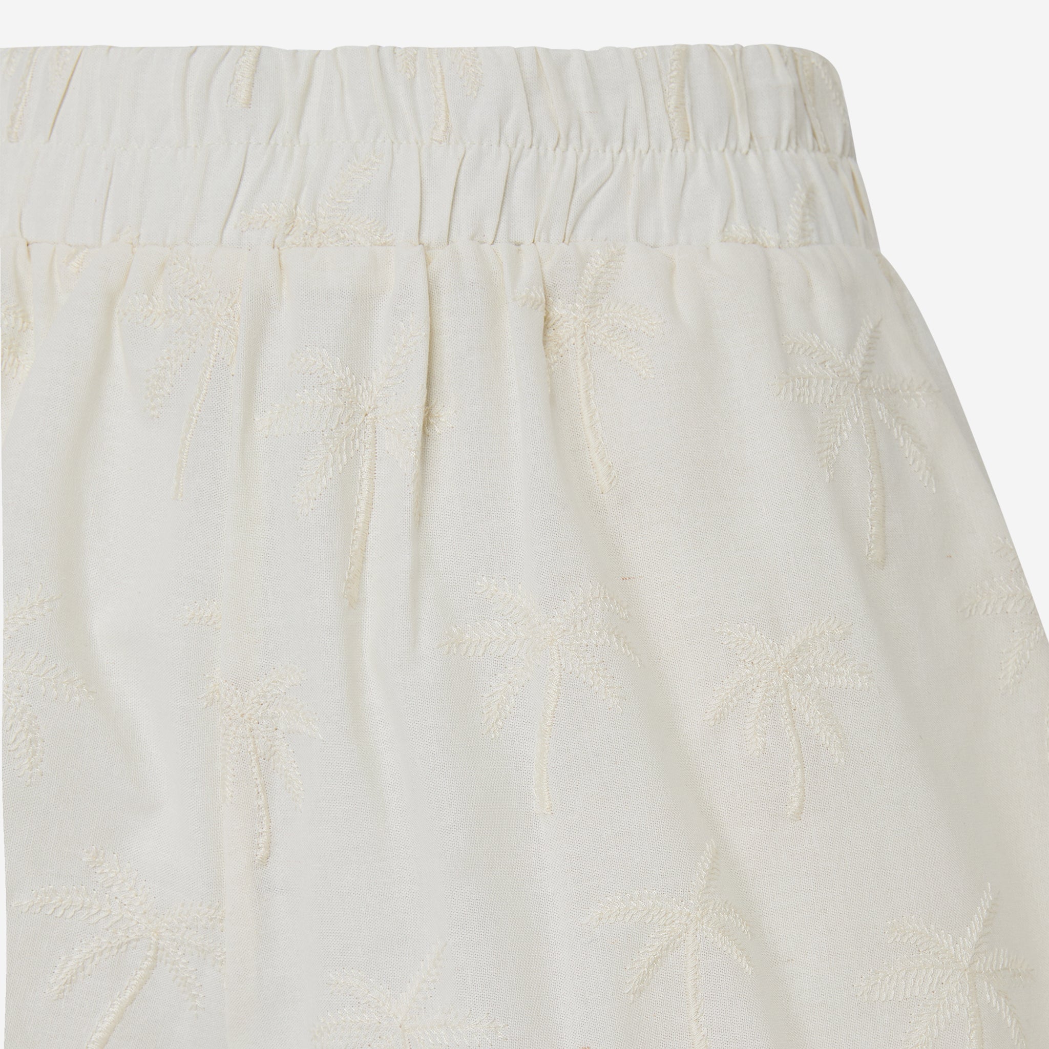 PALMS EMBROIDERY SHORTS