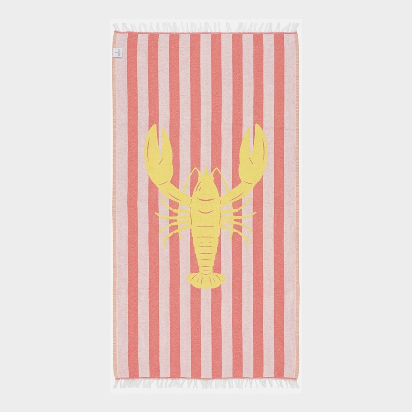 LOBSTER TOWEL BRIGHT YELLOW - VERMILLON