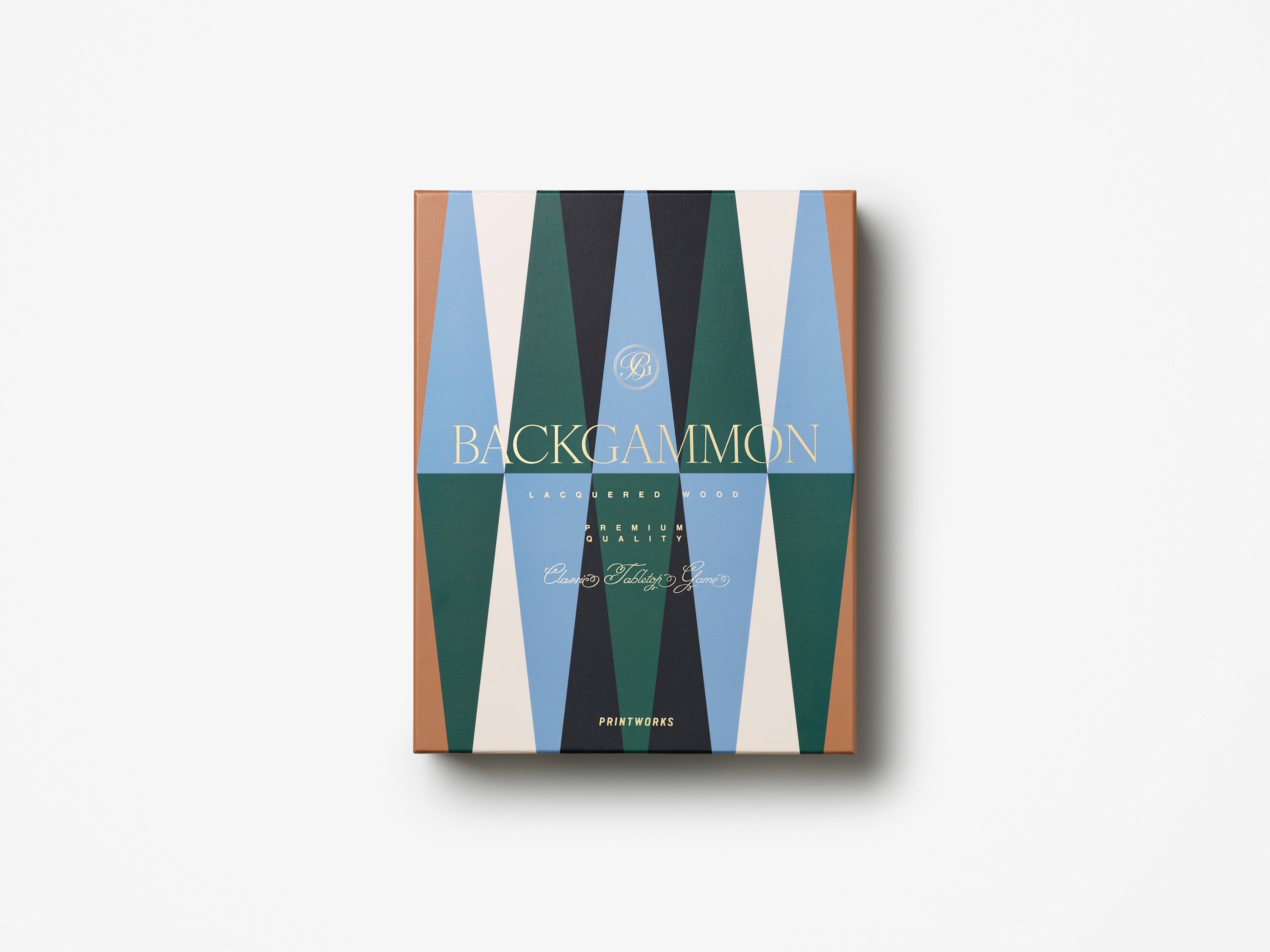LACQUERED BACKGAMMON