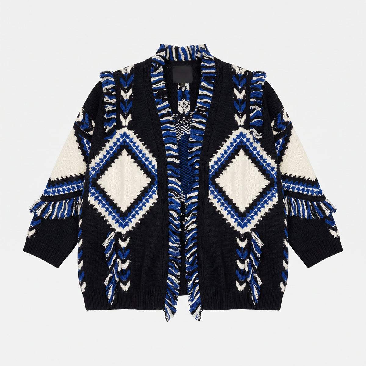 MONA CARDIGAN BLEU ROI